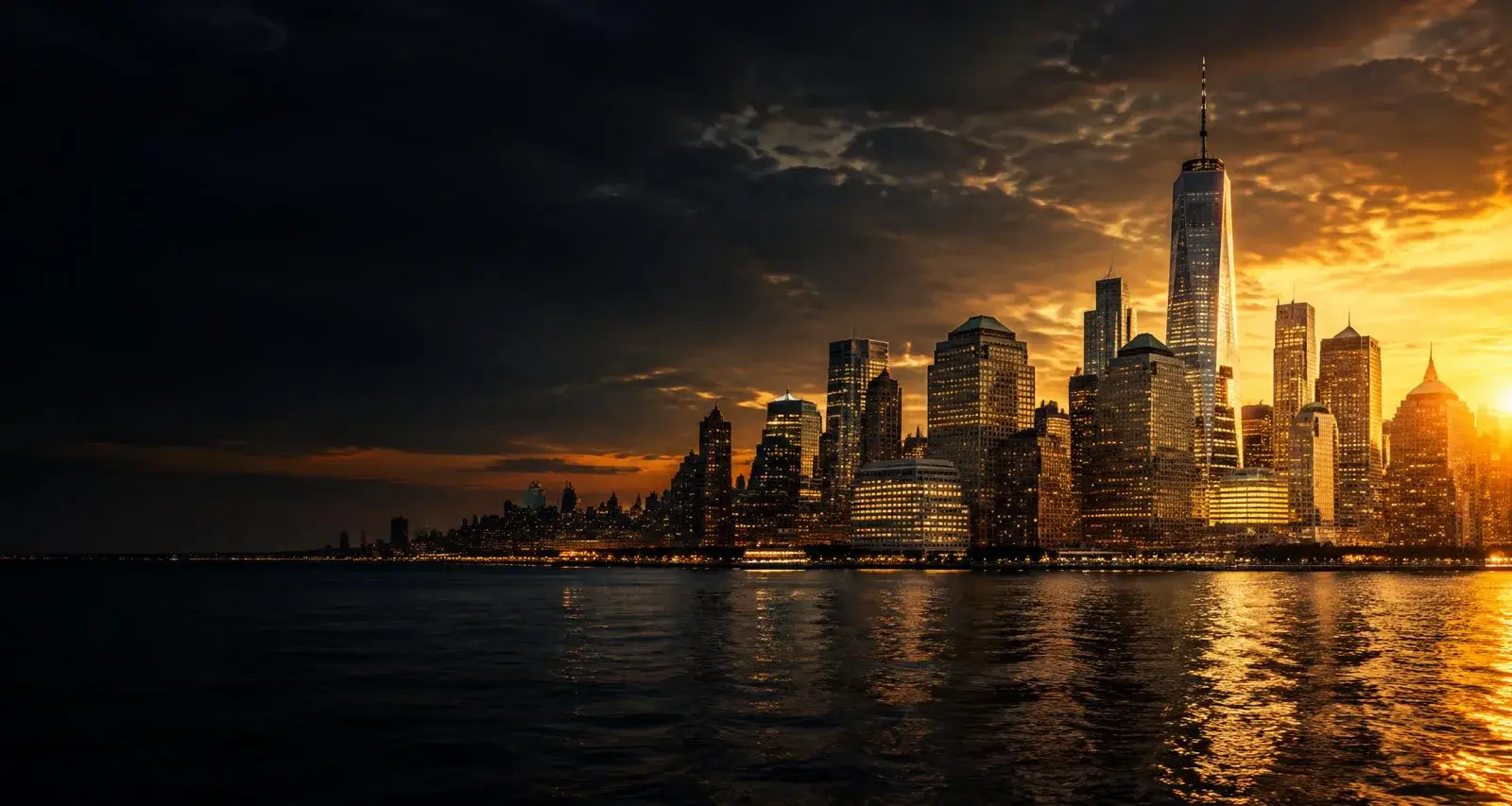 City skyline at dusk — Web3 tech education for beginners